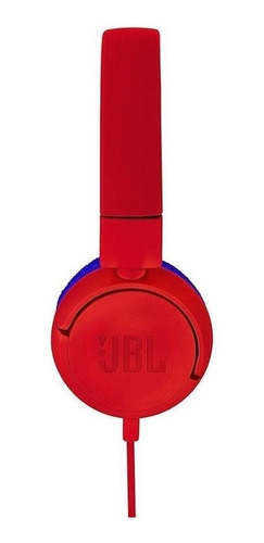 Fone de ouvido JBL JR300 vermelho