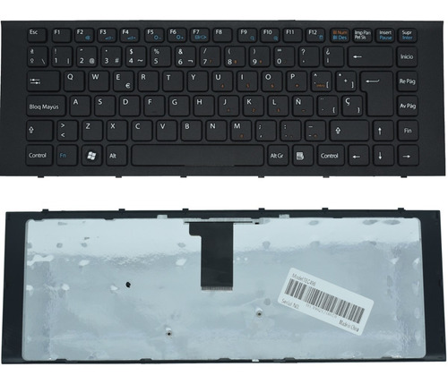 Teclado Negro Sony Vaio Vpc Eg Ek Pcg 61a11u 61911u 61b11u