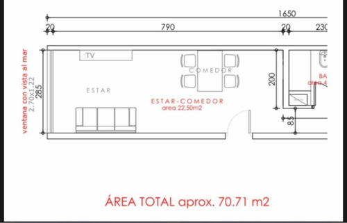 Imagen 14 de 14 de Apartamento Frente Al Mar 2 Dor, Nuevo, Malvin Buceo