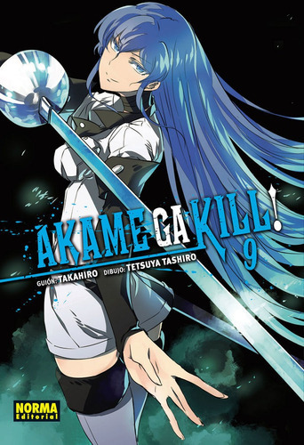 Akame Ga Kill! 9, De Takahiro, Tetsuya Tashiro. Norma Editorial, S.a., Tapa Blanda En Español