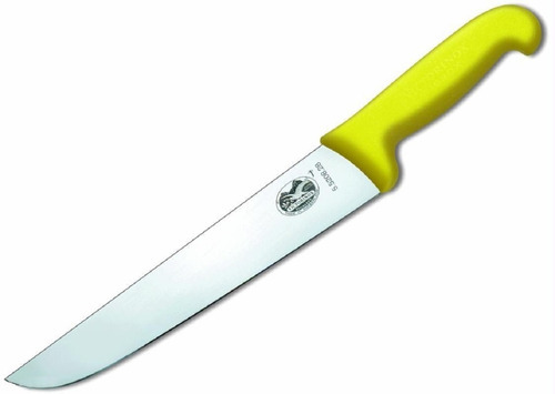 Cuchillo Carnicero Fibrox Amarillo 28cm Victorinox 5.5208.28