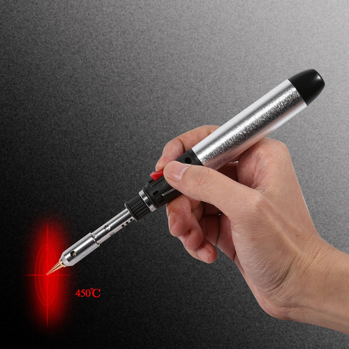 Kit De Soldador Inalámbrico De Gas Butano 4 En 1