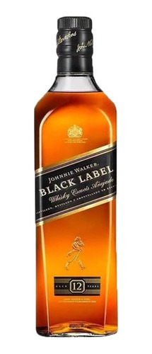 Whisky Johnnie Walker Black Label 1l Whiskey Whiskies Wisky