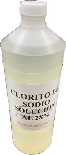 Sol. Clorhid. Al 4% De 1lt Con Clorito De Sodio 28% 1 Lt