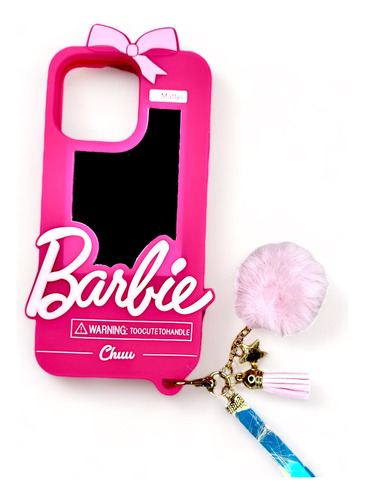 Funda Barbie Silicona Compatible Con iPhone 13 Pro Max