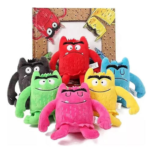 Muñeco De Peluche Emocionante Little Monster De 6 Piezas