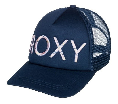 Gorra Roxy Modelo Naked Eyes Azul Trucker Importada