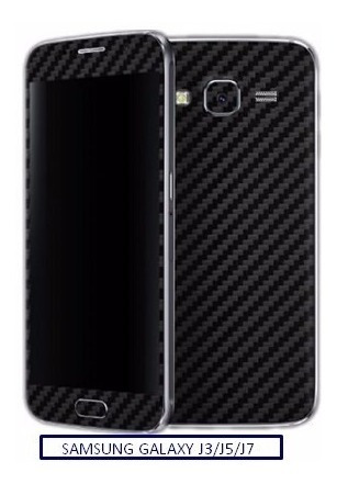 Skin Fibra De Carbono Samsung Galaxy J1/j3/j5/j7