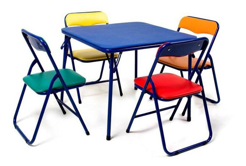 Comedor Para Niños Plegable Multicolor De 2 A 8 Años