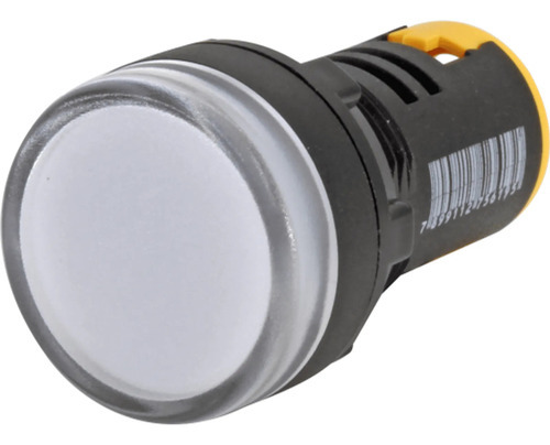 Sinaleiro Led 22mm Branco 250vca L20-ar2-wp Metaltex