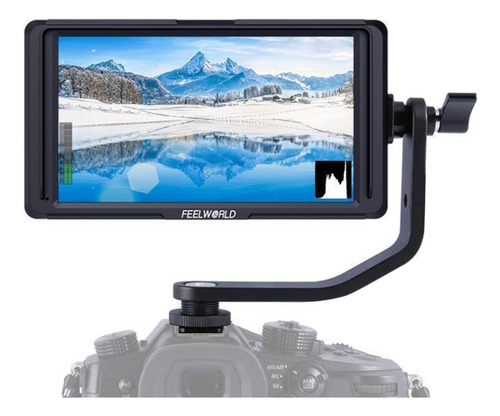 Monitor De Campo Con Cámara F5 4k 1920 X 1080 De 5 Pulgadas
