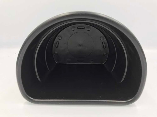 Imagem 5 de 10 de 30 Vasos De Parede Meia Lua Jardim Vertical Preto 3,0l