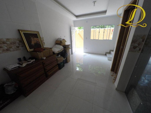 Imagem 3 de 14 de Casa À Venda, 70 M² Por R$ 260.000,00 - Canto Do Forte - Praia Grande/sp - Ca0302