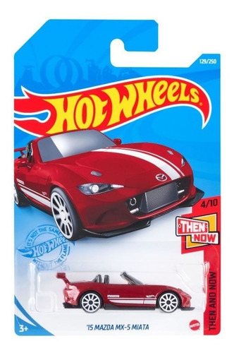 Hot Wheels Mazda Mx-5 Miata 2015 Then And Now 2021 4/10