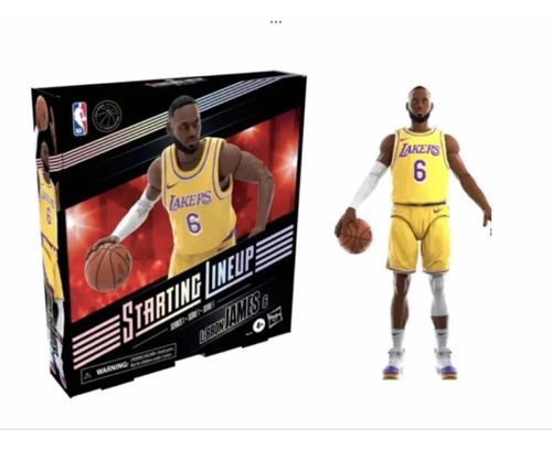 Lebron James Figura 6 Pulgadas Starting Lineup Serie 1 