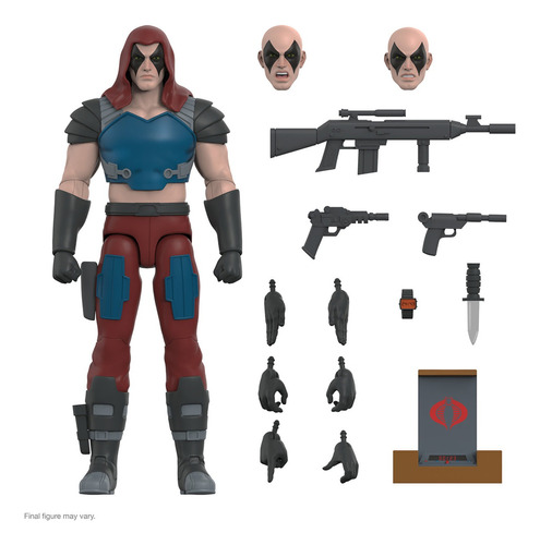 Figura G.i. Joe Ultimates Zartan Super 7 Action Figure