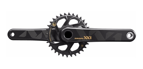 Palancas Bielas Sram Xx1 Eagle Plato 32t 12s Gold Bicicletas