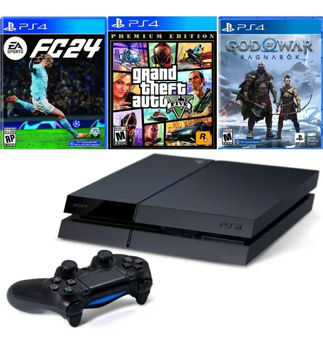 Playstation 4 Fat 1tb Ps4 Con 8 A 12 Juegos Incluidos