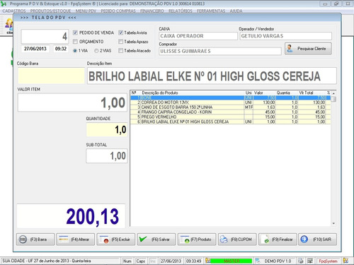 Software Para Conveniência Com Pdv Estoque E Financeiro V1.0