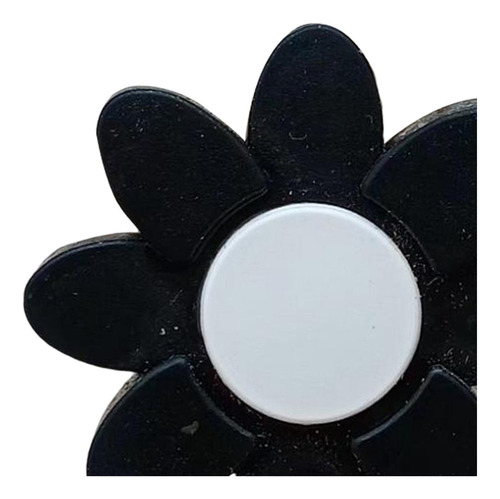 2 Amortiguadores Silicona Con Forma Flor For Raquetas Tenis