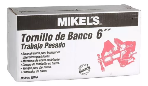 TORNILLO DE BANCO TRABAJO PESADO 6´´ MIKELS TBH-6