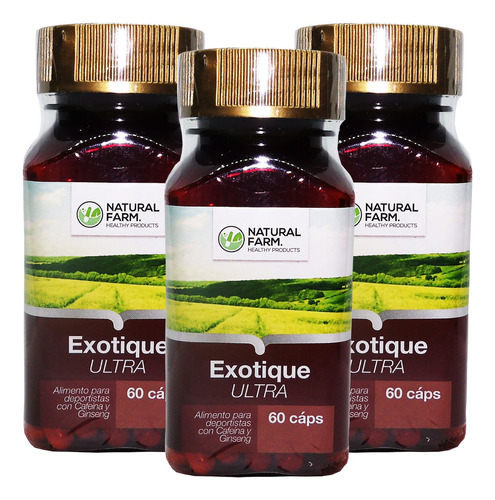 Exotique 180 Caps + Potencia Sexual Y Fisica Envio Gratis