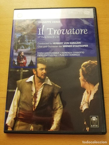 Dvd Il Trovatore Giuseppe Verdi