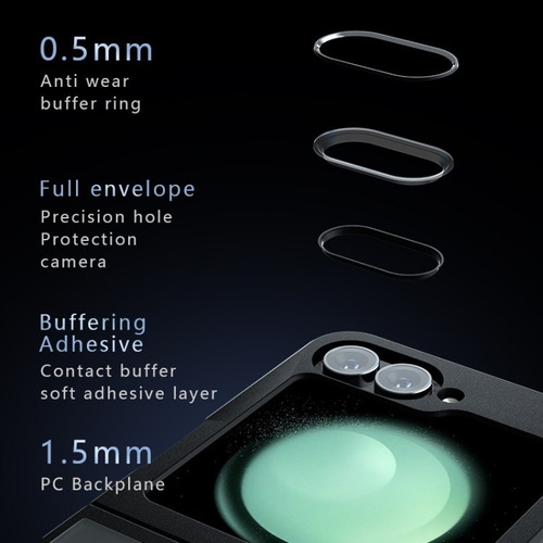 . Funda Transparente Antigolpes For Samsung Galaxy Z Flip6
