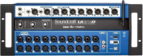 Soundcraft Ui24 Remote-controlled 24-input Digital Mixer