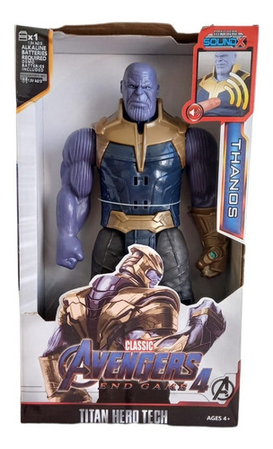 Muñeco Thanos Avenger De 30 Cm Tenemos Mas Modes 