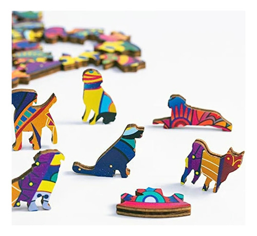 Rompecabezas Madera Más De 100 Piezas Wooden Puzzle 28ex28cm (Usado)