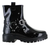 Comprar Been Class Bota Urbano Vestir Moda Biker Charol Mujer 91192