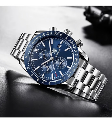 Reloj Benyar De Acero Inoxidable, 2 Años De Garantía