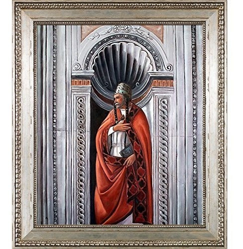 Pastiche Sixtus Ii Por Botticelli, Óleo Sobre Lienzo.