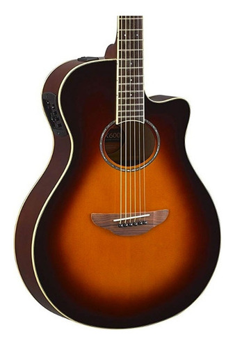 Yamaha Cpx600 Guitarra Electroacústica Old Violin Sunburst