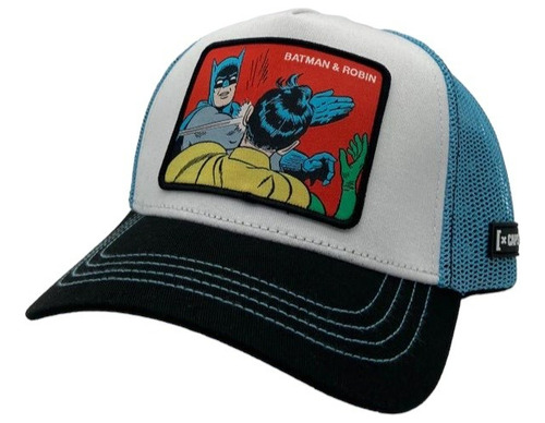Gorra Capslab Batman Y Robin Dc Comics Original