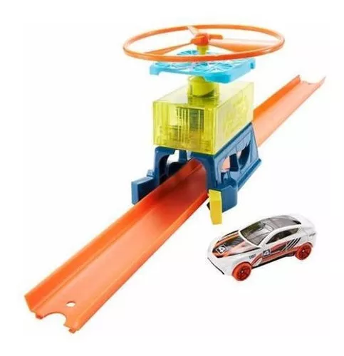 Hot Wheels Acrobacias Torre Eletrica e Carrinho Mattel Fwm85