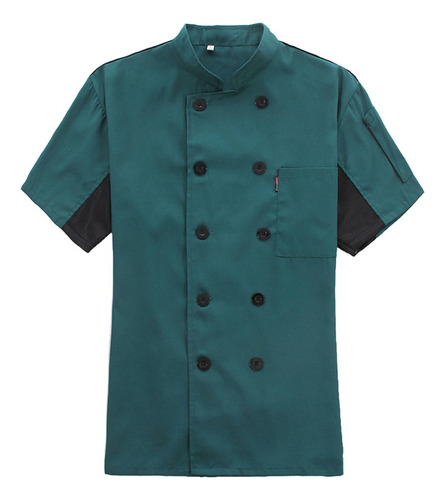 Chaqueta Chef Mujer Manga Corta Cook Chic Cooking Work