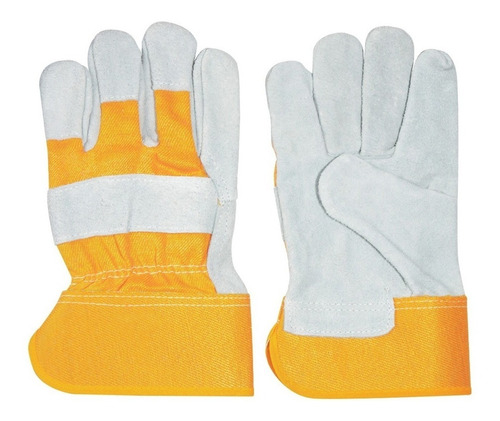 Guantes De Carnaza Y Loneta Unitalla Surtek