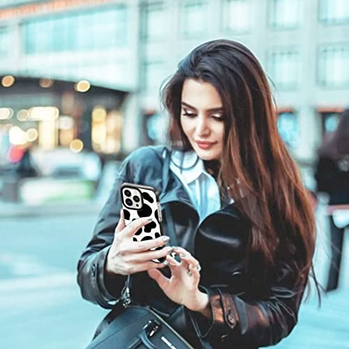 Funda Para iPhone 13 Pro Negro Blanco Silicon Suave Tpu