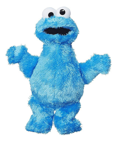 Muñeca Sesame Street Mini Plush Cookie Monster De 10 Pulgada