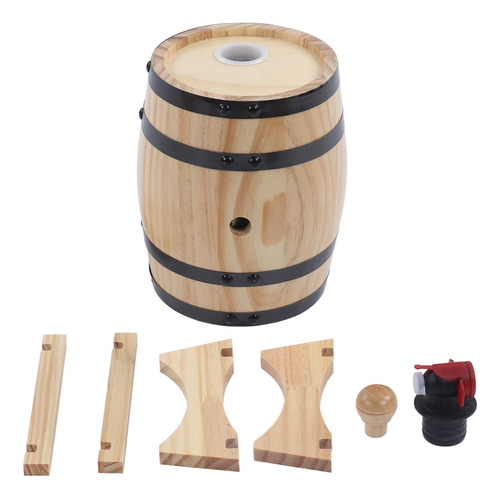 Barriles De Pino De Vino Autoelaborados, Cerveza De Madera E