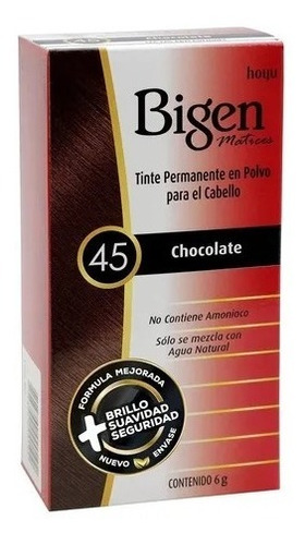Bigen, Henna Tinte Natural Psra Pelo, Cejas Y Barba