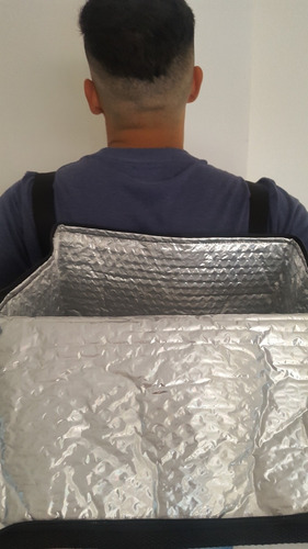 Bolso Delivery 6 Cajas De Pizzas