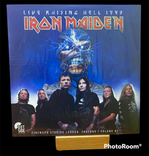 Vinilo Iron Maiden En Vivo 1993