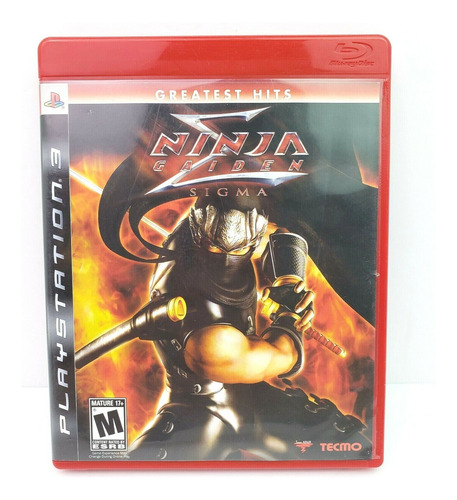 Ninja Gaiden Sigma Juego Físico Ps3 Impecable (Usado)