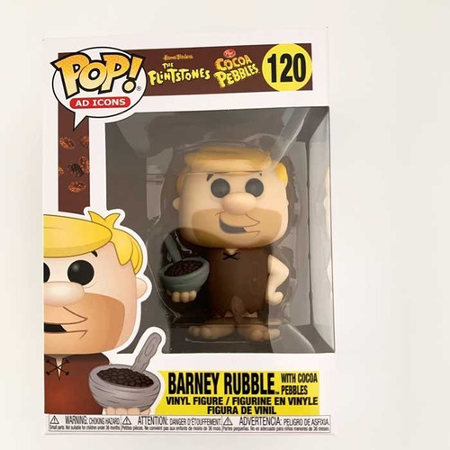 Funko Pop - Los Picapiedras - Pablo Marmol Con Cereal (120)