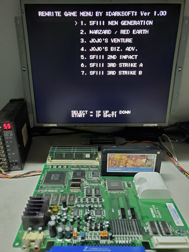 Street Fighter 3 3rd Strike Cps3 Capcom Jamma 6 Juegos En 1 (Usado)