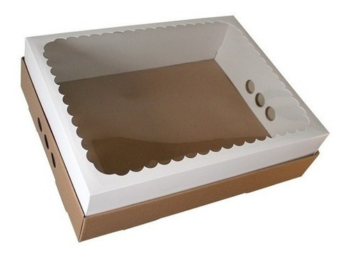 Bandejas Para Desayunos Con Visor 25 X 25 X 12 Cm (x 10)