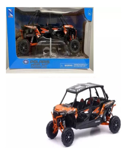 New Ray 1/18 Rzr Polaris Xp Eps Turbo 4 Puertas Rzr